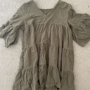 Army Green Dress